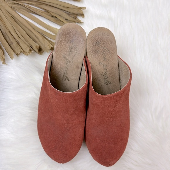 Free People Ring Leader Suede Studded Clogs - Picture 8 of 9